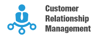 icon customer relationship management invert